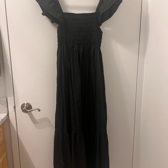 Aqua size M black maxi dress. NWT - Picture 2 of 5